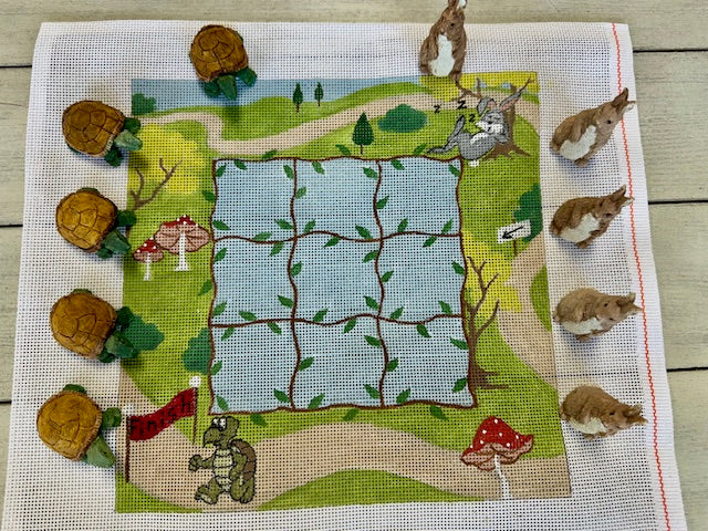 Tortoise & Hare Tic Tac Toe Board