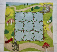 Tortoise & Hare Tic Tac Toe Board