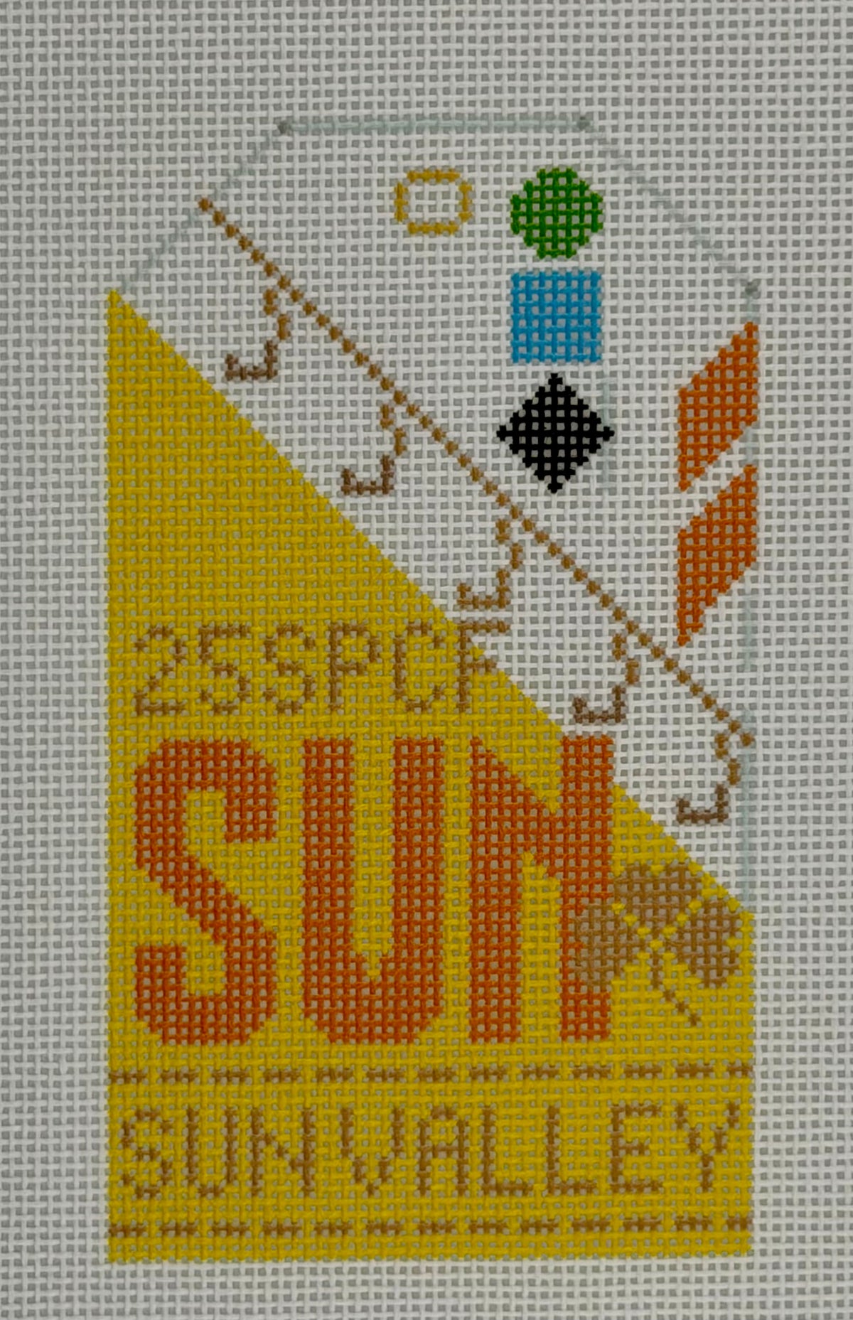 Sun Valley Retro Travel Tag