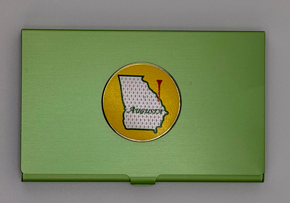 Augusta on Lime Green Magnetic Needle Case