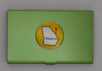 Augusta on Lime Green Magnetic Needle Case