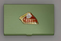 Pumpkin Pie on Lime Green Magnetic Needle Case