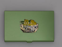 Bowl of Lemons on Lime Green Magnetic Needle Case