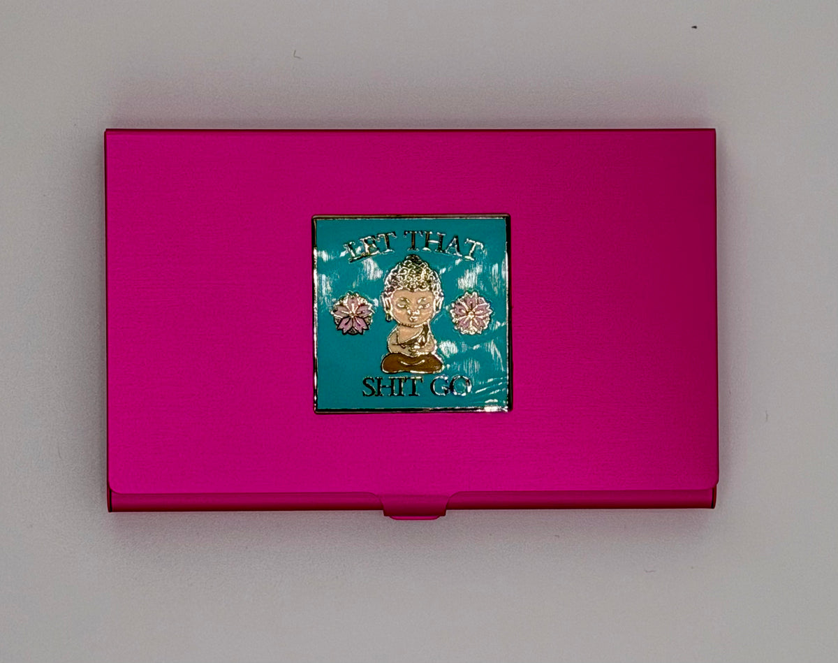 Let That Sh** Go on Hot Pink Magnetic Needle Case
