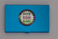 Dot, Crack, Bam on Blue Magnetic Needle Case
