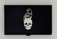 Crow & Skull Magnetic Needle Case