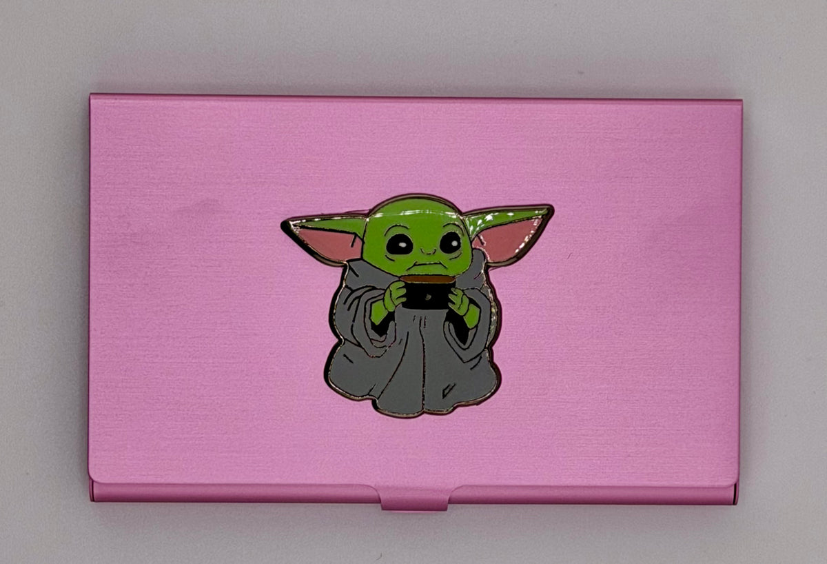 Yoda on Pink Magnetic Needle Case