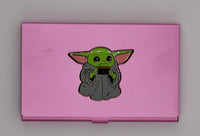 Yoda on Pink Magnetic Needle Case