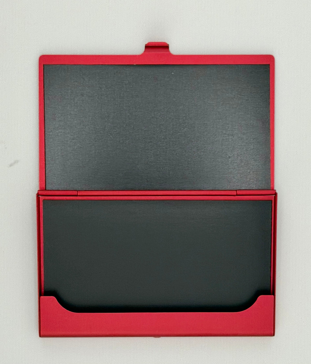 Holly Urn on Red Magnetic Needle Case