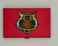Tiger on Red Magnetic Needle Case