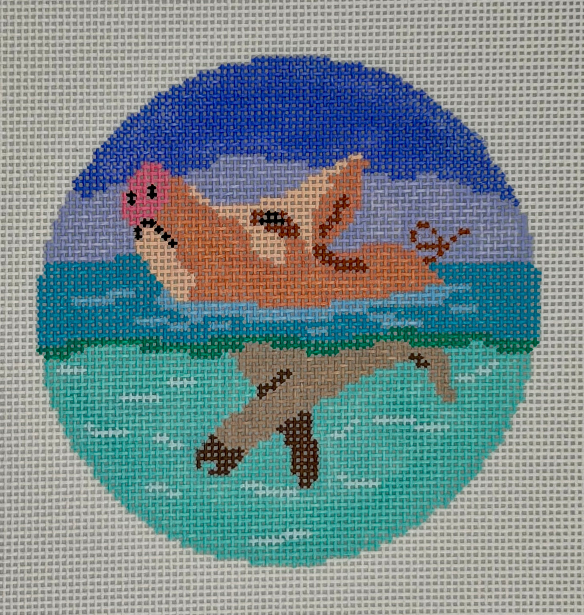 Swimming Pig
