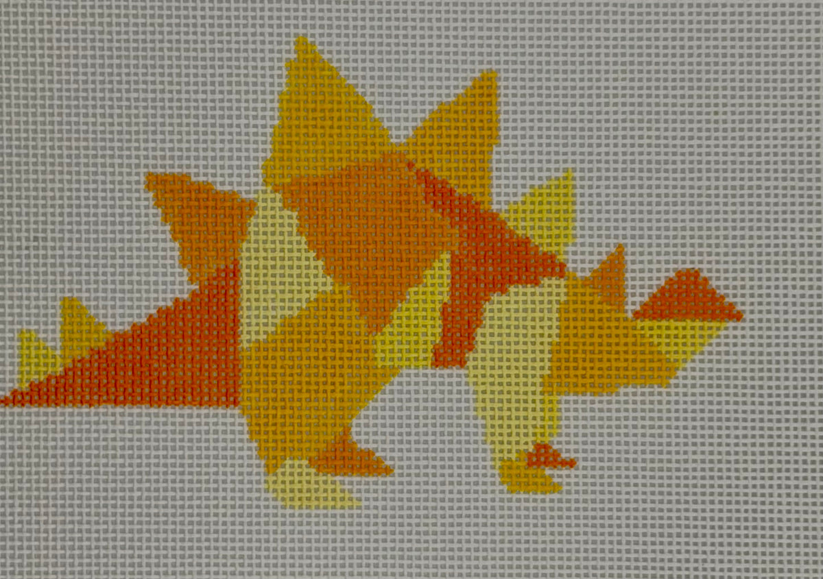 Yellow Stegosaurus