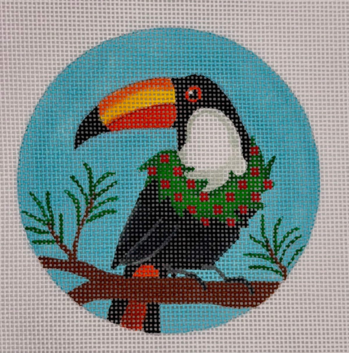 Christmas Toucan Round