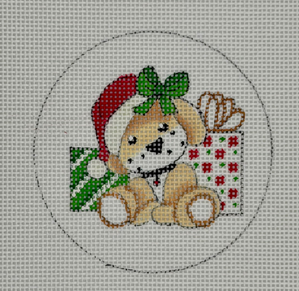 Puppy With Gifts