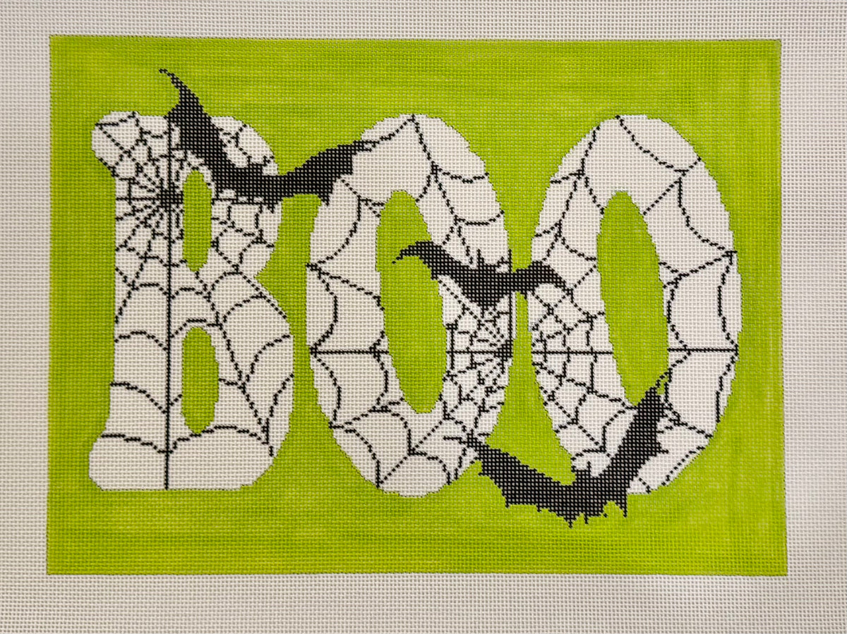 Boo with Bats & Webs