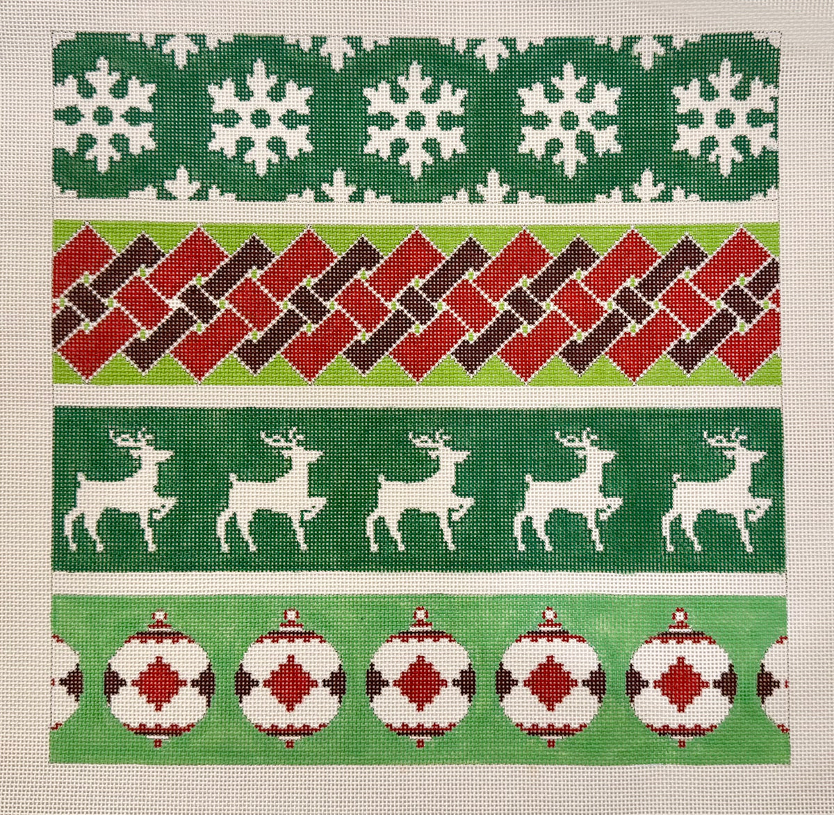 Christmas Pillow with Deer