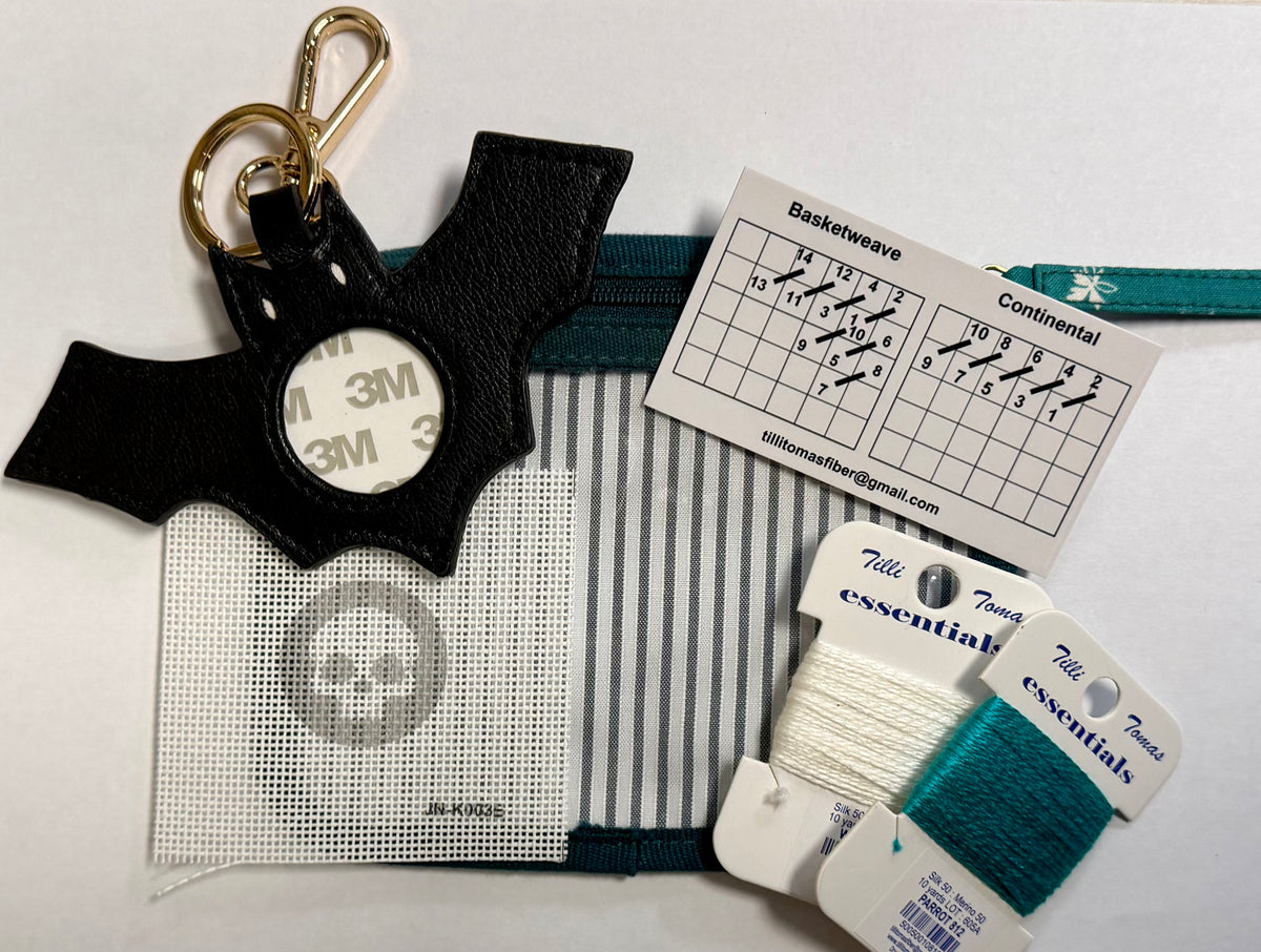 Holiday Specialty Fob Kit - Bat Fob with Skull Insert