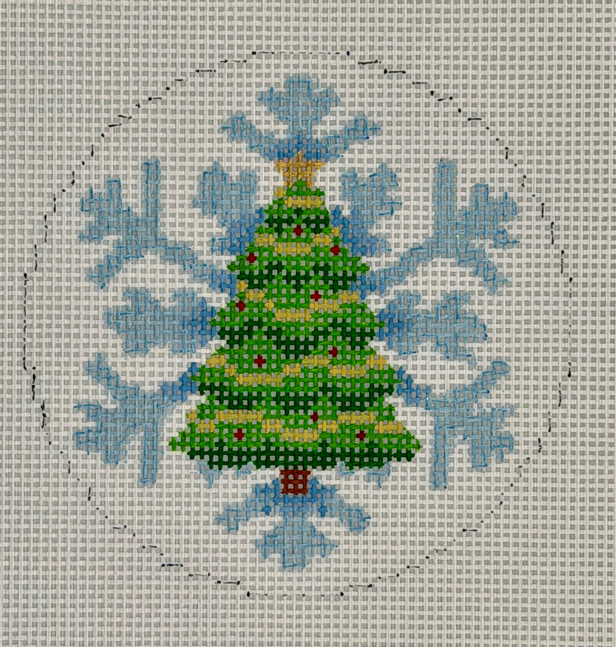 Christmas Tree Snowflake - 13M