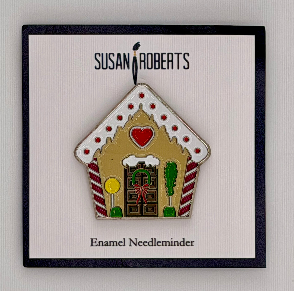 Gingerbread House Needle Minder