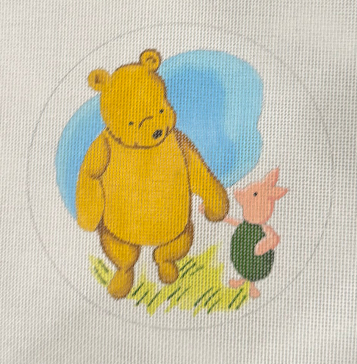 Pooh and Piglet Round