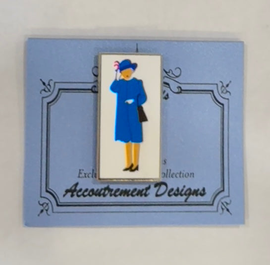 HRM Queen Elizabeth Blue Needleminder