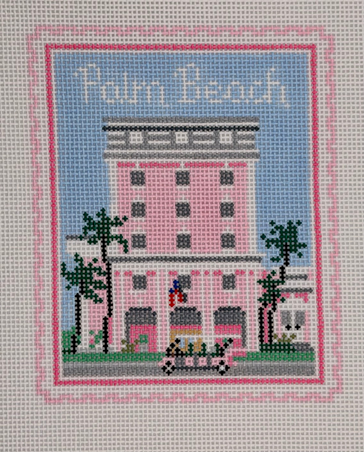 Palm Beach Travel Stamp