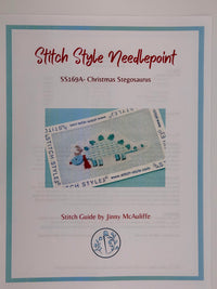 Christmas Stegosaurus with Stitch Guide