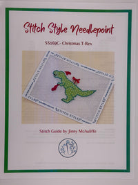 Christmas T-Rex with Stitch Guide