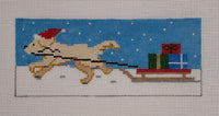 Santa's Little Helper - Yellow Labrador with Stitch Guide