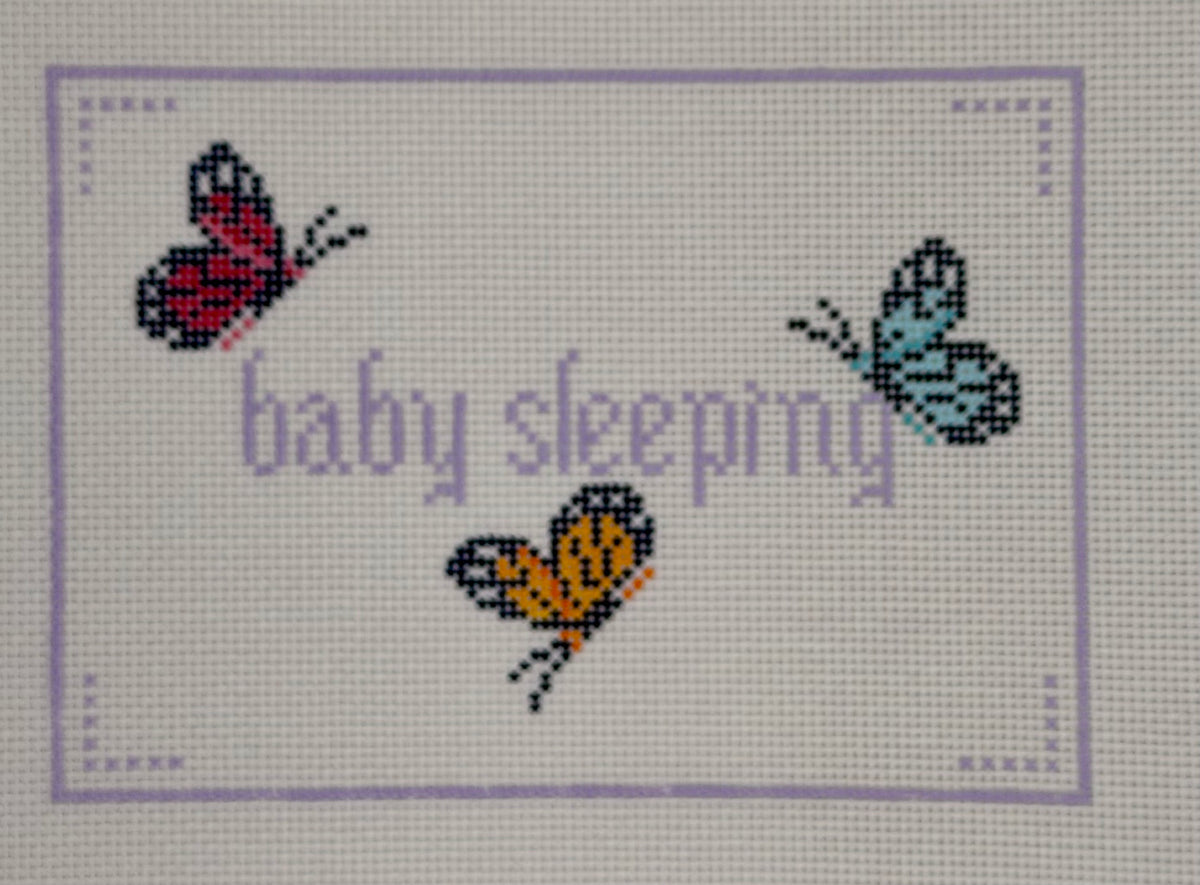 Baby Sleeping Butterflies