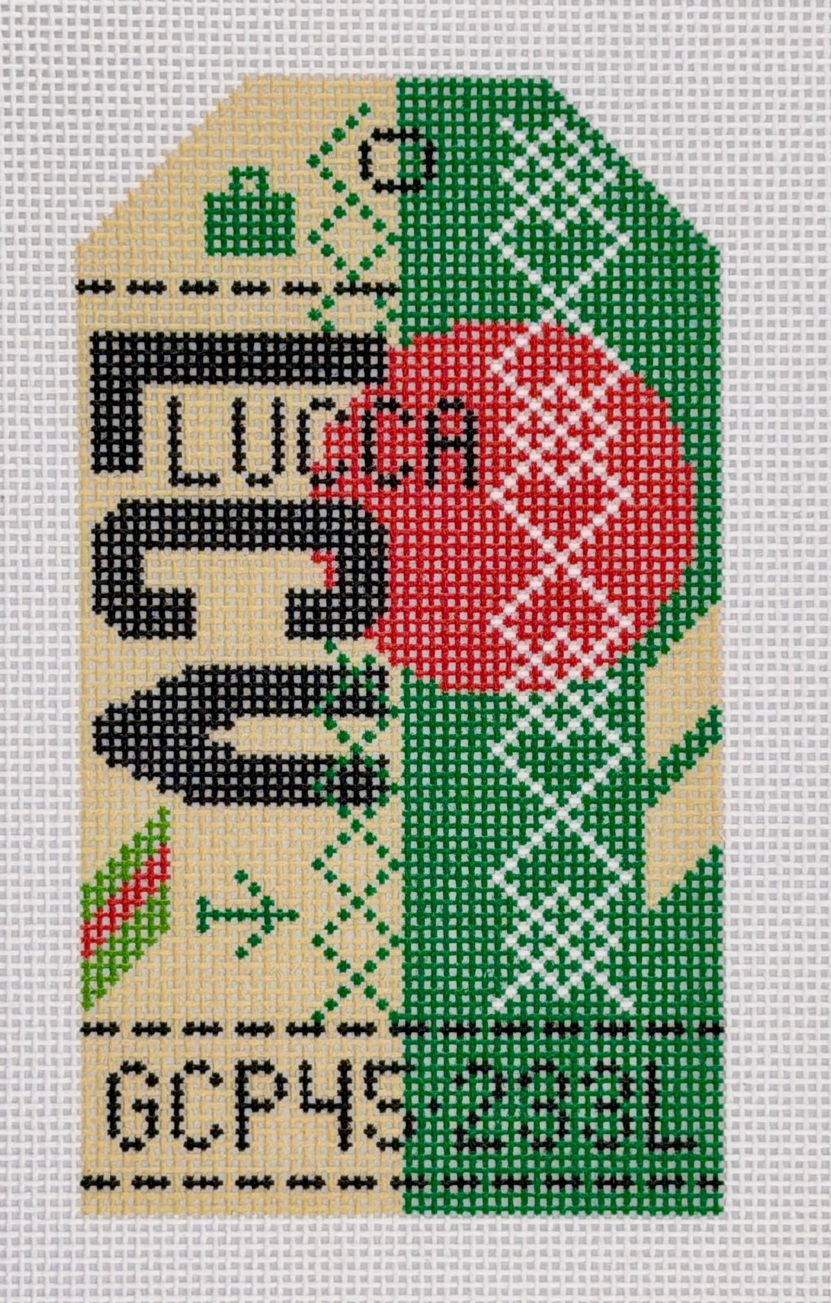 Lucca Retro Travel Tag