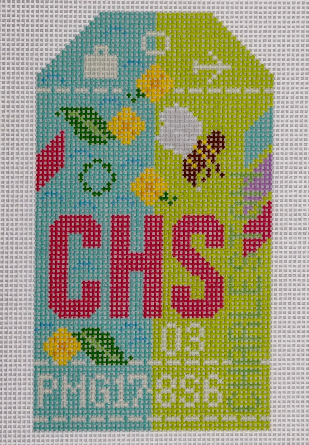 Charleston 2.0 Retro Travel Tag
