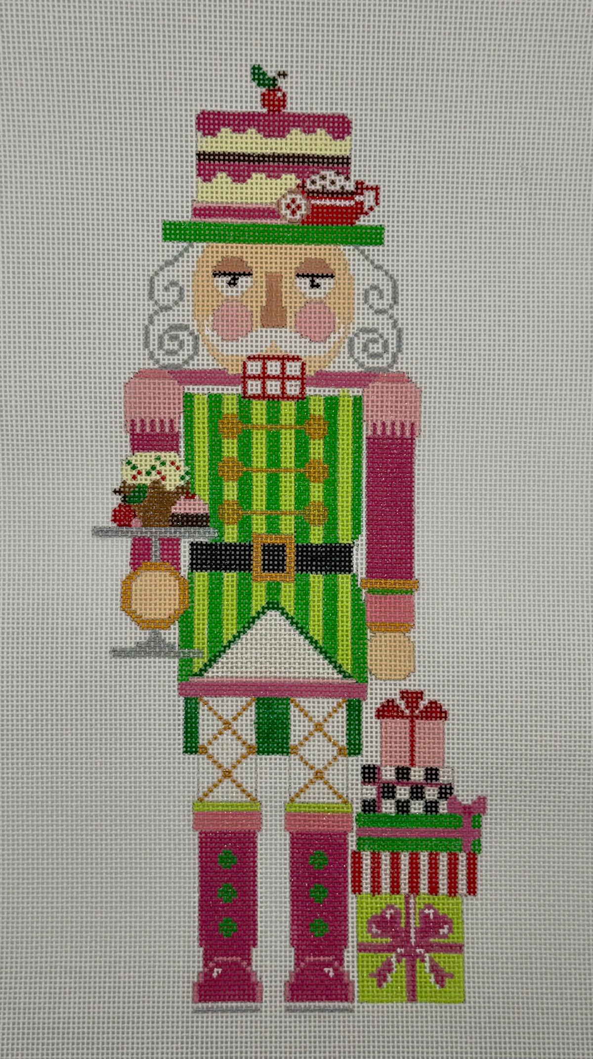 Pink & Green Sweets Nutcracker