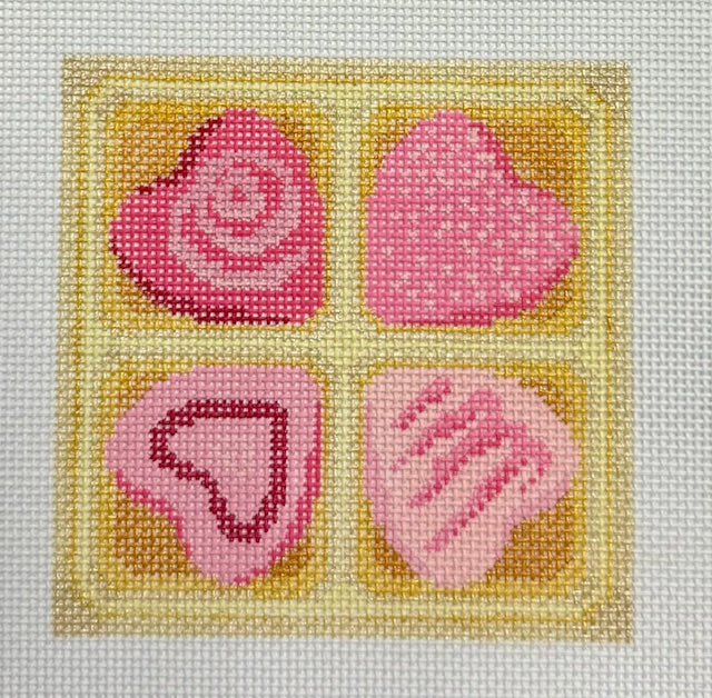Candy Heart Box - 4 Pieces