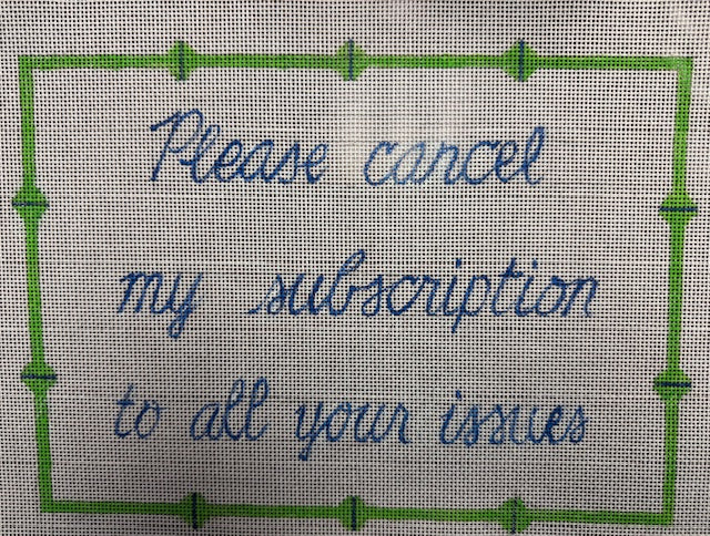 Please Cancel My Subscription to your Issues