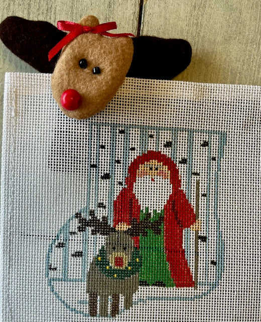 Woodland Santa with Reindeer