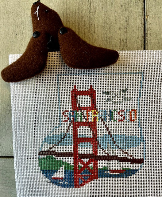 San Francisco Sock with Seal