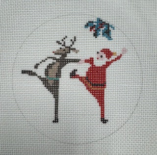 Santa and Rudolph