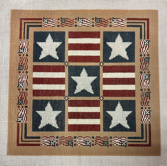 Stars & Stripes Tic Tac Toe Board