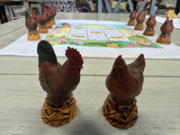 Chickens & Roosters Tic Tac Toe Board