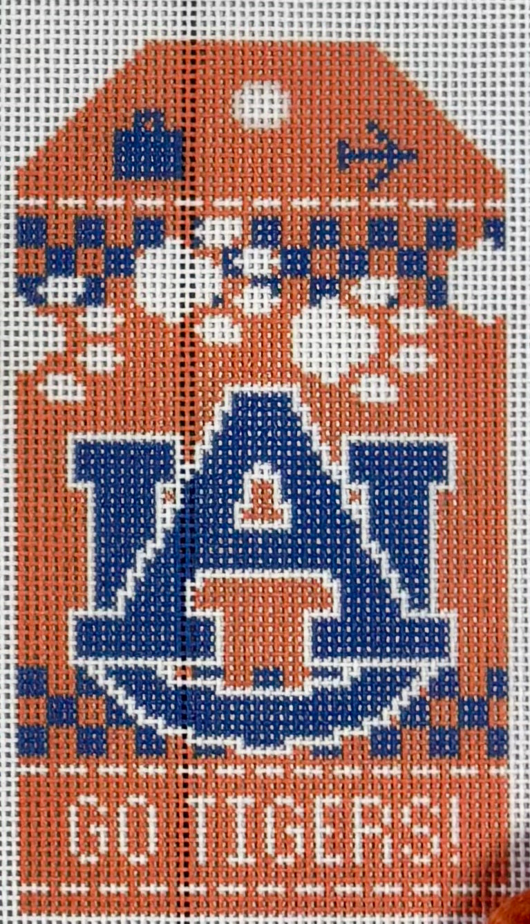 Auburn University Vintage Luggage Tag