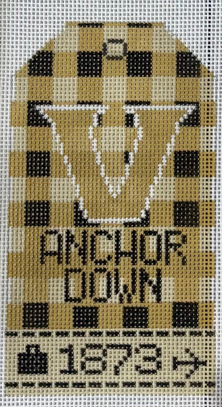 Vanderbilt University Vintage Luggage Tag