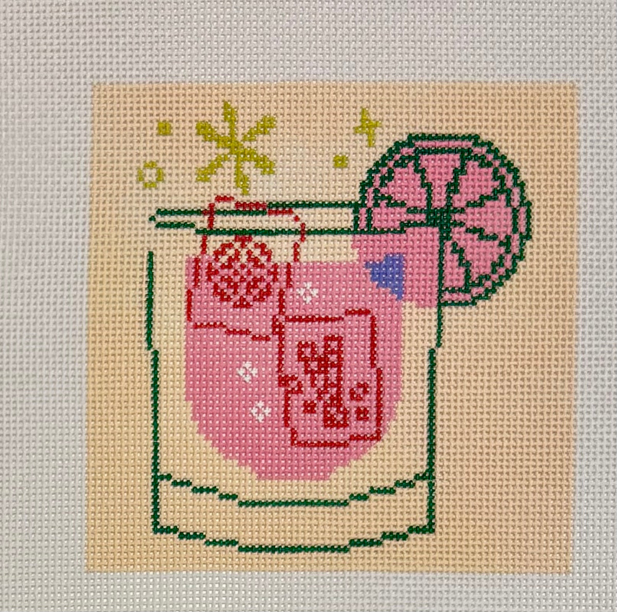 Beige Mahjong Cocktail