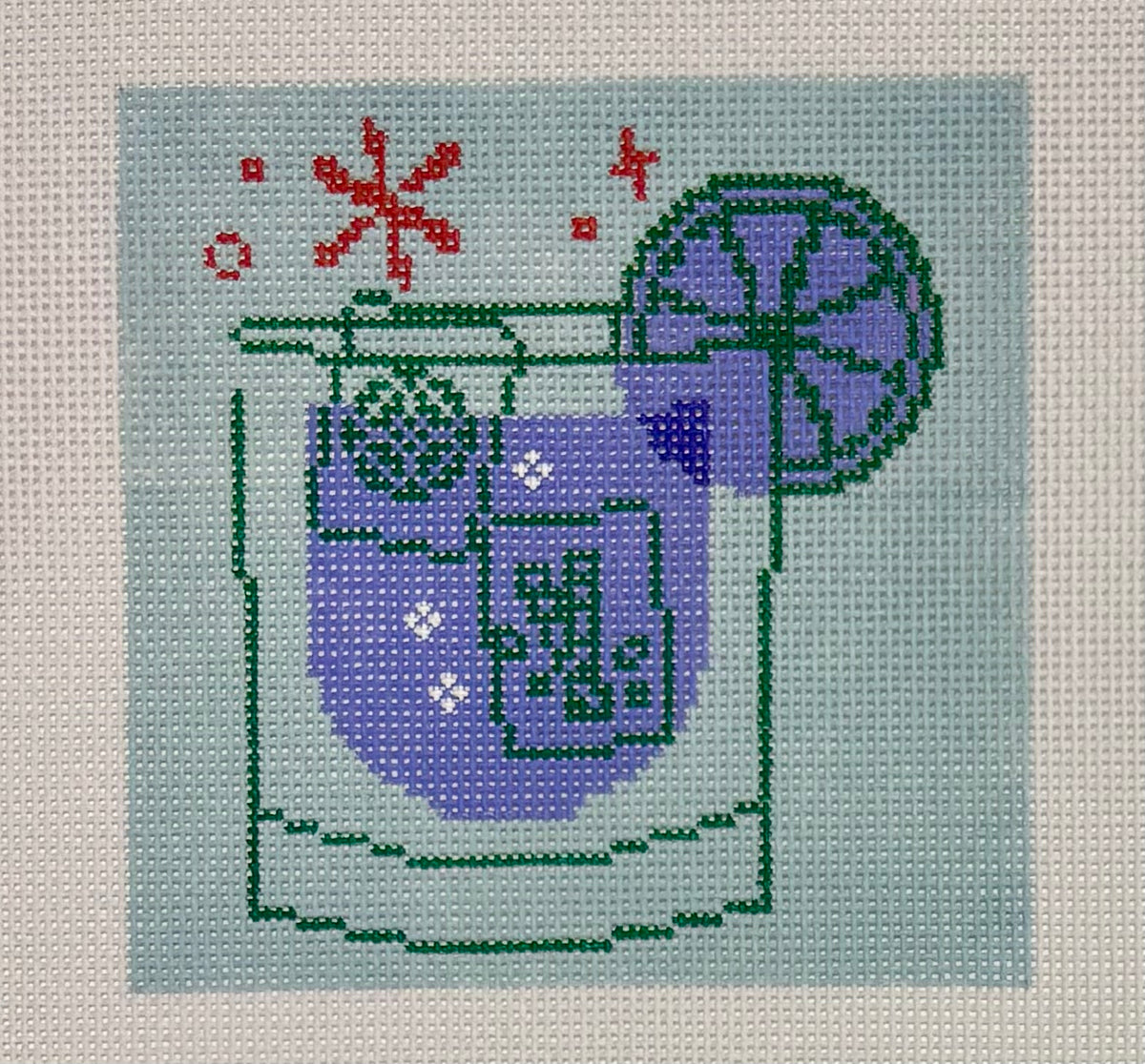 Blue Mahjong Cocktail