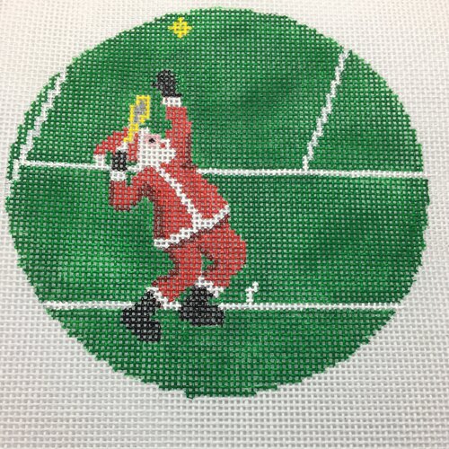 Sporty Santa Tennis