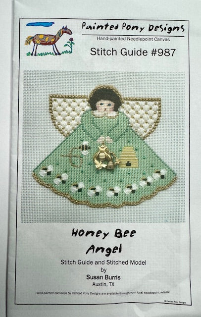 Honey Bee Angel Stitch Guide