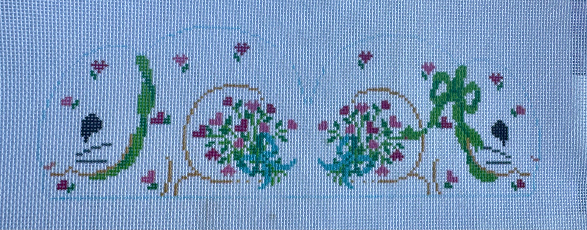 Two Sided Pink Hearts Bunny