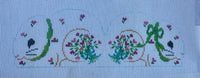 Two Sided Pink Hearts Bunny