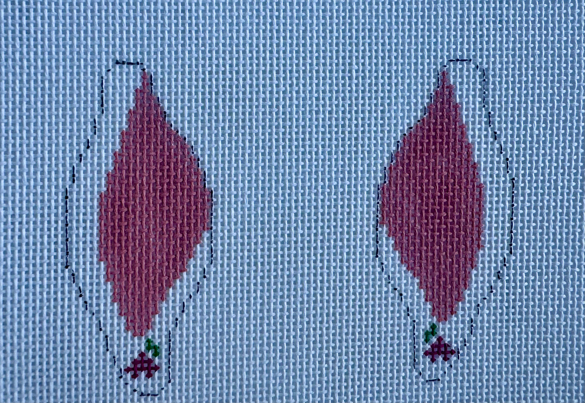 Two Sided Pink Hearts Bunny