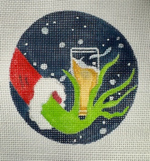 Grinch-Toasting w/ Beer-Round